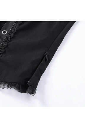 Alternatif Slim Fit Dantel Bandaj Kadın üst, zarif ve şık görünüm sunar.