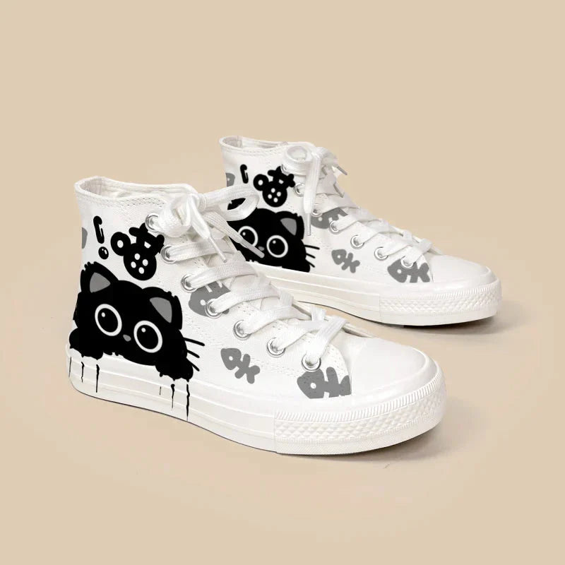 Boo the Black Kitty Sneaker