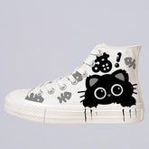 Boo the Black Kitty Sneaker