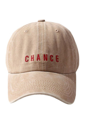 Baseball şapkası "CHANCE"