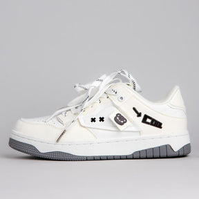 Bear White Sneaker