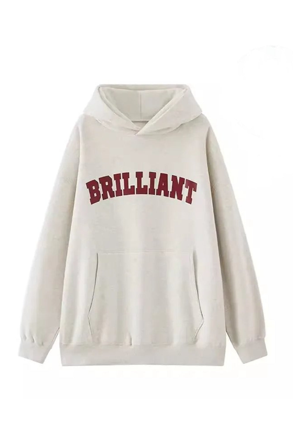 Sonbaharın parlak renkleriyle tasarlanmış rahat hoodie.