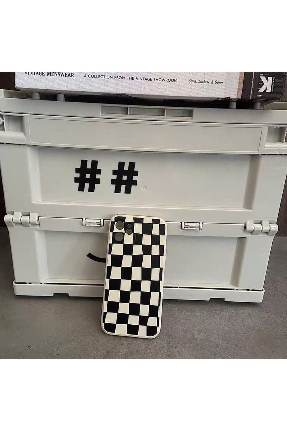 Checkerboard Kılıfı iPhone