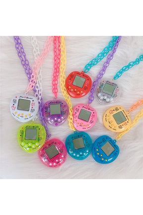 çocukça Tamagotchi Kolye