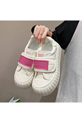 Chunky Velcro Platform Sneakers