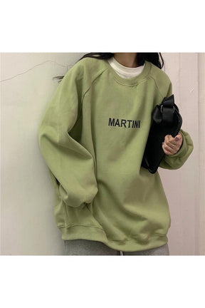 çiftler Oversize Sweatshirt