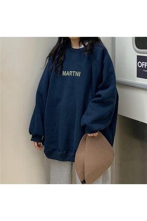 çiftler Oversize Sweatshirt