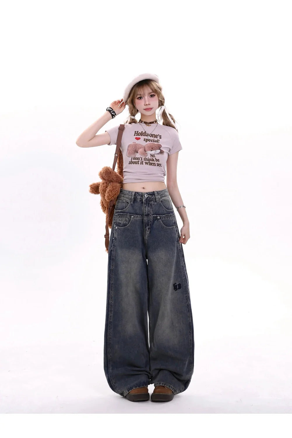 Extreme Wide-Leg Baggy Jean