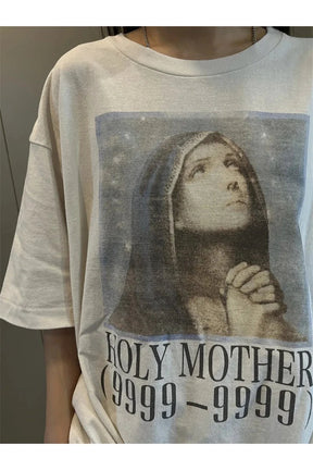 Holy Mother Grafik T-shirt