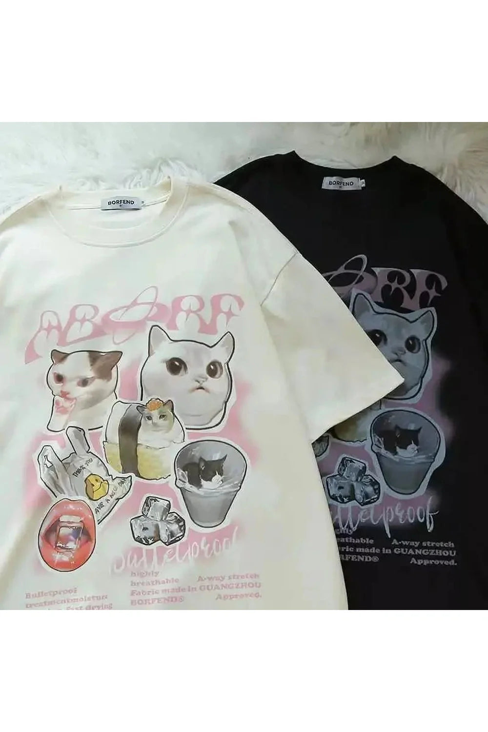 Kawaii Galaxy Kedi Tişörtü