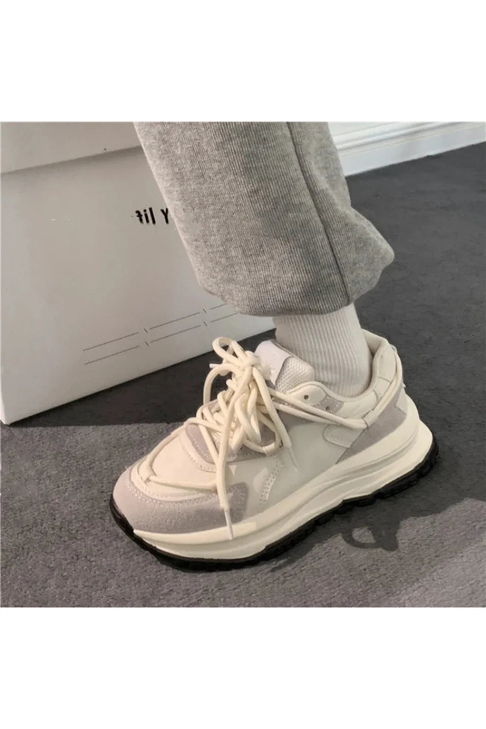 Karışık Renk Platform Sneaker'lar