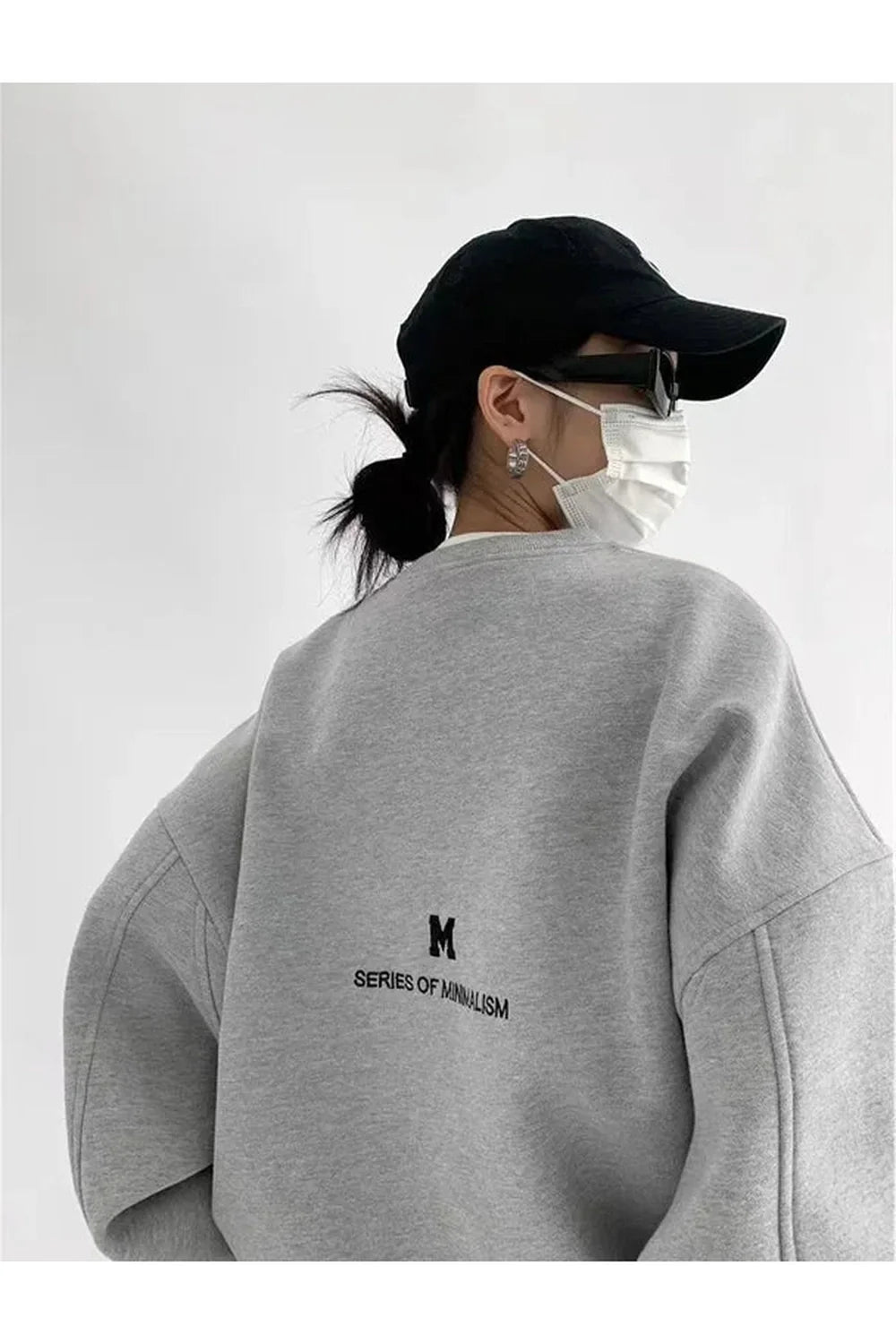 Monokrom Varsity M Oversized Sweatshirt