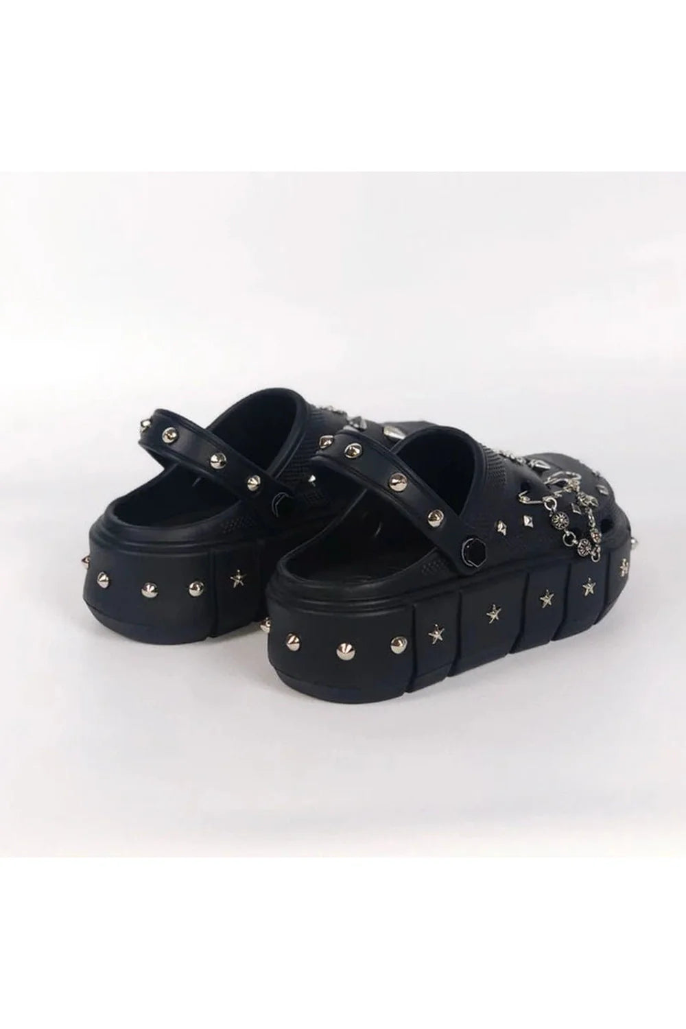 Punk Rivet Platform Terlikleri