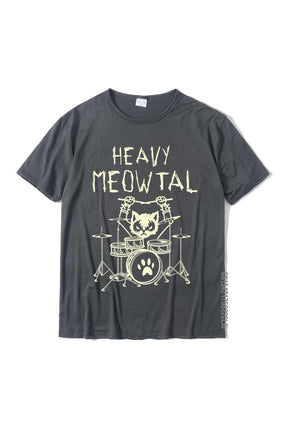 Tişört "HEAVY MEOWTAL"