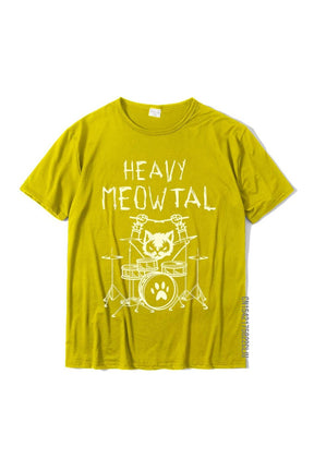 Tişört "HEAVY MEOWTAL"