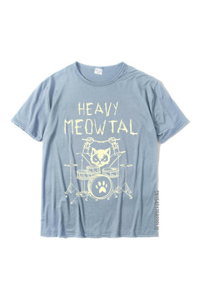 Tişört "HEAVY MEOWTAL"