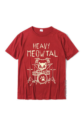 Tişört "HEAVY MEOWTAL"