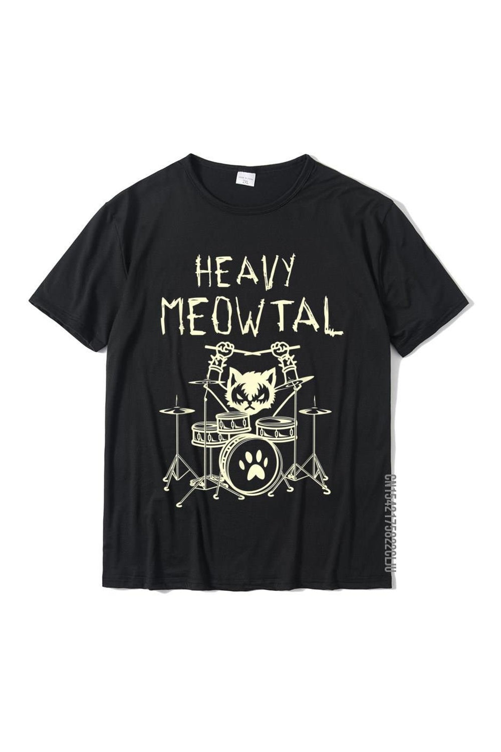 Tişört "HEAVY MEOWTAL"