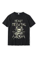 Tişört "HEAVY MEOWTAL"