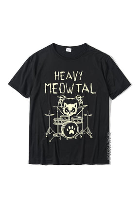 Tişört "HEAVY MEOWTAL"