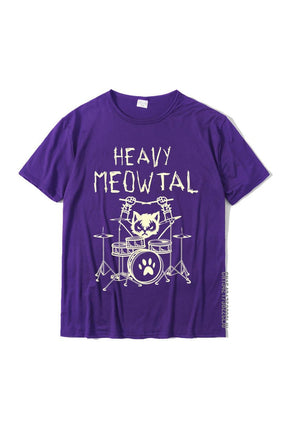 Tişört "HEAVY MEOWTAL"