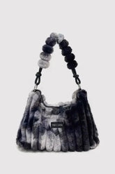 Tie Dye Peluş Tote çanta