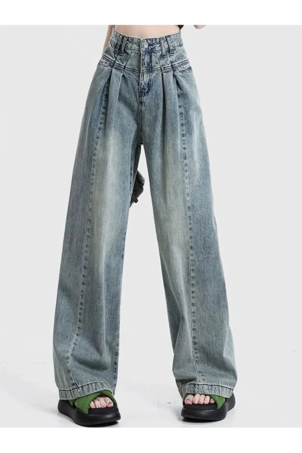 Sonbahar Ultra Geniş Paça Baggy Jean