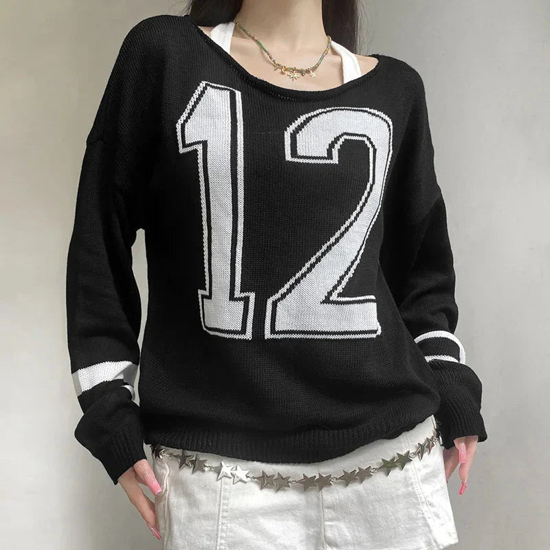 Varsity Rebel Off-Shoulder Kazak