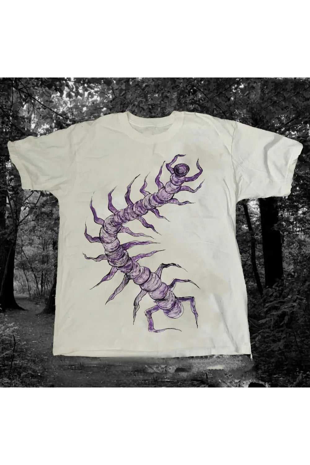 Venomous Crawl Grafik T-shirt