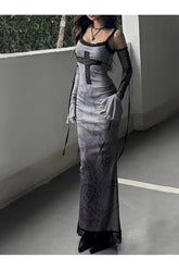 Vintage Gotik Elbise