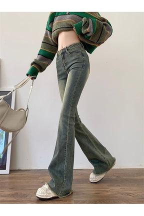 Y2K Skinny Flare Jeanler