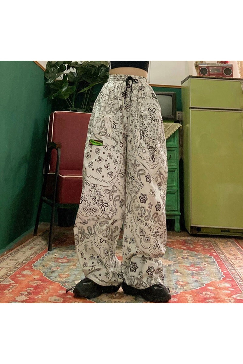 Y2K Gençler Oversized Pantolonlar